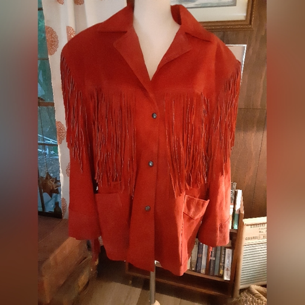 Cedars vintage 1980's leather jacket